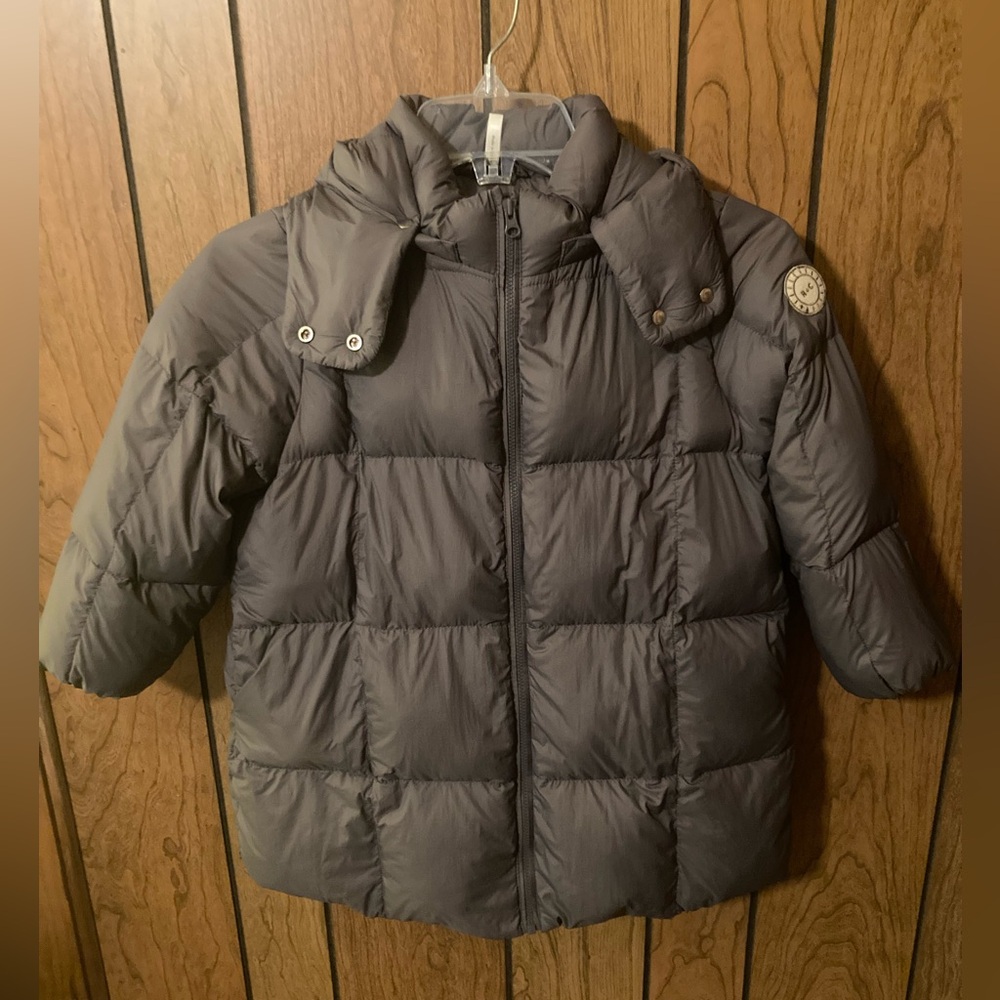 Rylee + Cru Charcoal Puffer Jacket for Kids 4-5 years old